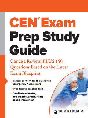 cover image of CEN&#174; Exam Prep Study Guide